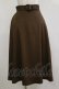 画像1: an another angelus / ベルト付きバックラッフルフレアースカート Free BROWN H-26-02-16-041-CA-SK-NS-ZH (1)