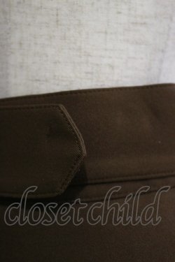 画像4: an another angelus / ベルト付きバックラッフルフレアースカート Free BROWN H-26-02-16-041-CA-SK-NS-ZH