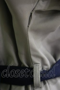 画像3: Fi.n.t / マリン釦マルセイユプリントワンピース Free GRAY H-26-02-16-046-CA-OP-NS-ZH