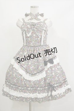 画像1: BABY,THE STARS SHINE BRIGHT / Sweet Cherry ＆ Berryジャンパースカート Free ブラック H-26-02-16-047-BA-OP-NS-ZH