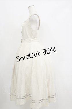 画像3: Kurumi Collaboration / マリンアカデミアジャンパースカート L アイボリー H-26-02-16-050-LO-OP-NS-ZH