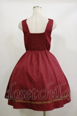 画像2: axes femme POETIQUE / Ｗ釦ミリタリージャンドレ M ワイン H-26-02-16-052-AX-OP-NS-ZH