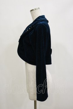 画像3: axes femme / バックフリルボレロ M ブルーグリーン H-26-02-16-005-AX-TO-NS-ZH