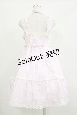 画像2: BABY,THE STARS SHINE BRIGHT / からみ3段ティアードジャンパースカート Free ピンク H-26-02-16-054-BA-OP-NS-ZH
