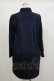 画像2: Maison de FLEUR Petite Robe / シャツワンピース M ネイビー H-26-02-16-055-EL-OP-NS-ZH (2)