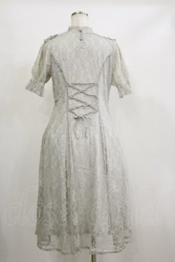 画像2: F i.n.t / ヨークフリル総レースワンピース Free BLUE GRAY H-26-02-16-056-CA-OP-NS-ZH