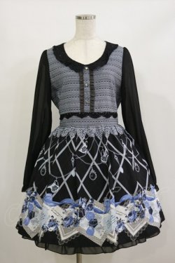 画像1: axes femme / ドルチェメルヘンワンピース M ブラック H-26-02-16-058-AX-OP-NS-ZH