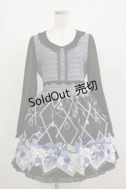 画像1: axes femme / ドルチェメルヘンワンピース M ブラック H-26-02-16-058-AX-OP-NS-ZH