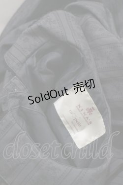 画像4: m petit by misako / MSKストライプフレアワンピース M グレー H-26-02-16-065-LO-OP-NS-ZH