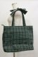 画像2: Eri Aino's collaboration / シャーロットの水曜日トートバッグ  グリーン H-26-02-16-066-LO-BG-NS-ZH (2)