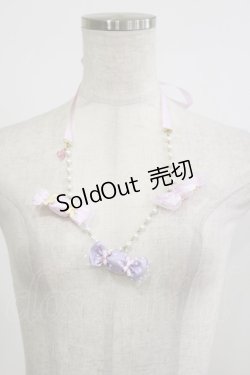 画像2: metamorphose / Three candy ネックレス  ピンク H-26-02-16-073-ME-AC-NS-ZH