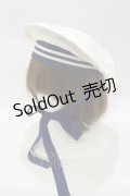 metamorphose / セーラーベレー（配色）  オフ/ネイビー H-26-02-16-076-ME-AC-NS-ZH