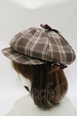 画像1: Amavel / Future Detective キャスケット  ブラウン H-26-02-16-078-CA-AC-NS-ZH
