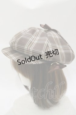 画像1: Amavel / Future Detective キャスケット  ブラウン H-26-02-16-078-CA-AC-NS-ZH