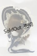 BABY,THE STARS SHINE BRIGHT / Doll Coronet Aria ボンネット  ネイビー H-26-02-16-079-BA-AC-NS-ZH