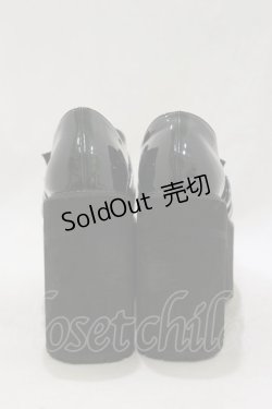 画像3: Bubbles / ダブルバックル厚底シューズ 36/22.5cm~23.0cm ブラック H-26-02-16-084-CA-SH-NS-ZH