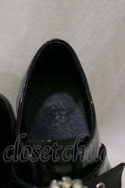 画像6: Bubbles / ダブルバックル厚底シューズ 36/22.5cm~23.0cm ブラック H-26-02-16-084-CA-SH-NS-ZH