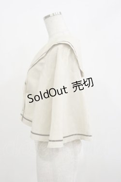 画像3: Kurumi Collaboration / マリンアカデミアケープ L アイボリー H-26-02-16-001-LO-JA-NS-ZH