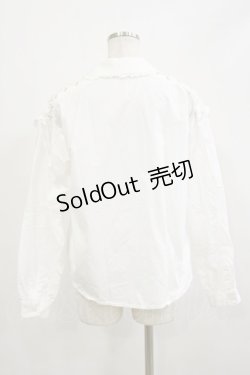 画像2: Secret Honey / チェックネクタイ付きブラウス Free オフ/レッド H-26-02-16-012-CA-BL-NS-ZH