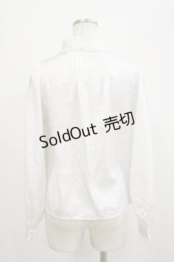 画像2: Amavel / レース切替ブラウス Free オフ H-26-02-16-015-CA-BL-NS-ZH