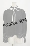 Eri Aino's Collection / シャーロットの水曜日ブラウス L ブラック H-26-02-16-019-LO-BL-NS-ZH