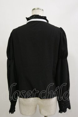 画像2: Eri Aino's Collection / シャーロットの水曜日ブラウス L ブラック H-26-02-16-019-LO-BL-NS-ZH