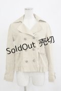 axes femme / ダブルボタンジャケット M ベージュ H-26-02-16-023-AX-JA-NS-ZH