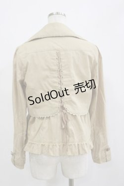 画像2: axes femme / ダブルボタンジャケット M ベージュ H-26-02-16-023-AX-JA-NS-ZH