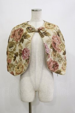 画像1: Kurumi Collaboration / TT*KRゴブランケープ L アイボリー H-26-02-16-003-LO-TO-NS-ZH