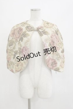 画像1: Kurumi Collaboration / TT*KRゴブランケープ L アイボリー H-26-02-16-003-LO-TO-NS-ZH