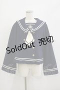 Amavel / セーラーショートコート Free ネイビー H-26-02-16-025-CA-CO-NS-ZH