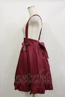 画像3: Amavel / ロゴリボンサスペンダースカート Free ワイン H-26-02-16-028-CA-SK-NS-ZH