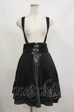 画像1: Amavel / Oriental Tilesチャイナスカート Free ブラック H-26-02-16-030-CA-SK-NS-ZH