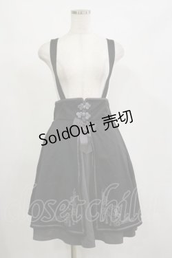 画像1: Amavel / Oriental Tilesチャイナスカート Free ブラック H-26-02-16-030-CA-SK-NS-ZH