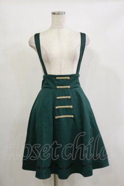 画像3: Amavel / Wanderlands Emblemケープ付スカート Free グリーン H-26-02-16-031-CA-SK-NS-ZH