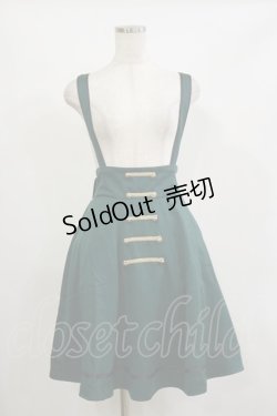 画像3: Amavel / Wanderlands Emblemケープ付スカート Free グリーン H-26-02-16-031-CA-SK-NS-ZH