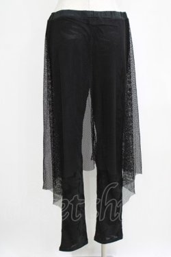 画像3: PUNK RAVE / Goth black flame leggings 4XL 黒 H-26-02-17-024-PU-PA-AK-ZH