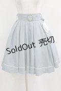 Kurumi Collaboration / フレアマリンアカデミアスカート S サックス H-26-02-17-003-GO-SK-KB-ZH