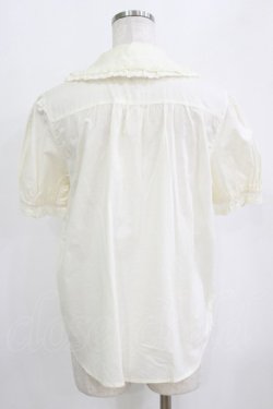 画像3: Jane Marple / チュールリボンタイ付ブラウス  アイボリー H-26-02-17-028-JM-BL-KB-ZH