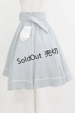 画像2: Kurumi Collaboration / フレアマリンアカデミアスカート S サックス H-26-02-17-003-GO-SK-KB-ZH