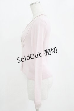 画像2: Shirley Temple / リボンパールカーディガン 160 ピンク H-26-02-17-034-ET-TO-KB-ZH