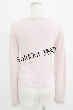 画像3: Shirley Temple / リボンパールカーディガン 160 ピンク H-26-02-17-034-ET-TO-KB-ZH