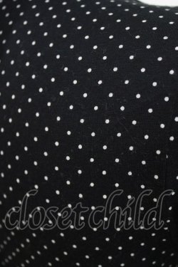 画像4: Emily Temple cute / バックリボンドットハイネックカットソー  ブラック H-26-02-17-035-ET-TO-KB-ZH