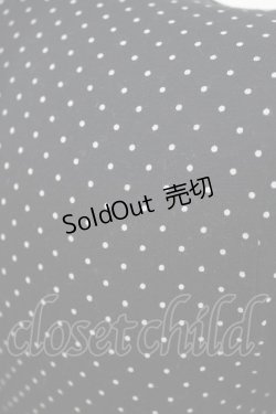 画像4: Emily Temple cute / バックリボンドットハイネックカットソー  ブラック H-26-02-17-035-ET-TO-KB-ZH