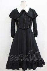 MIHO MATSUDA / ワンピース・ルアウ M ブラック×ホワイト H-26-02-17-005-GO-OP-KB-ZH