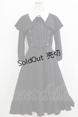 画像1: MIHO MATSUDA / ワンピース・ルアウ M ブラック×ホワイト H-26-02-17-005-GO-OP-KB-ZH