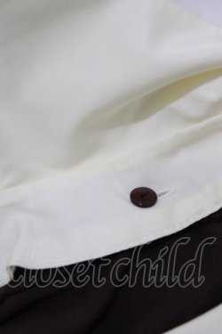 画像4: Jane Marple / ヴィンテージロゴエンブロイダリーのカーディガン  ブラウン H-26-02-17-046-JM-TO-KB-ZH