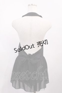 画像2: axes femme / 裾シフォンジレ M ブラック H-26-02-17-1011-AX-TO-NS-ZH