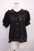 Lily Merry / リボンブラウス L ブラック H-26-02-17-1012-LO-BL-NS-ZH
