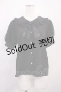 Lily Merry / リボンブラウス L ブラック H-26-02-17-1012-LO-BL-NS-ZH
